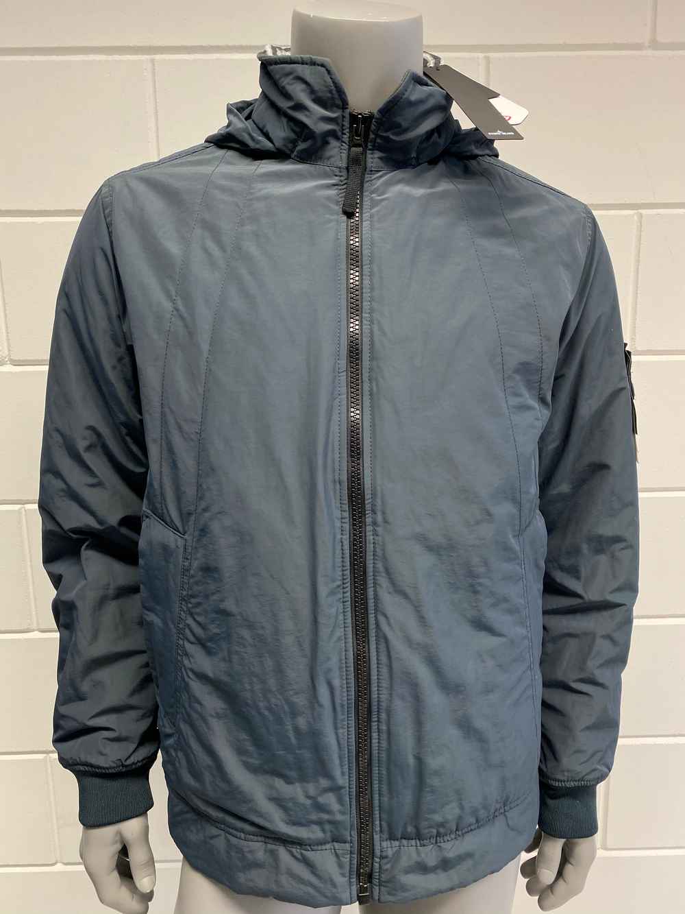 Stone Island Micro Reps With Insulation Technology jas Grijs Top Deals